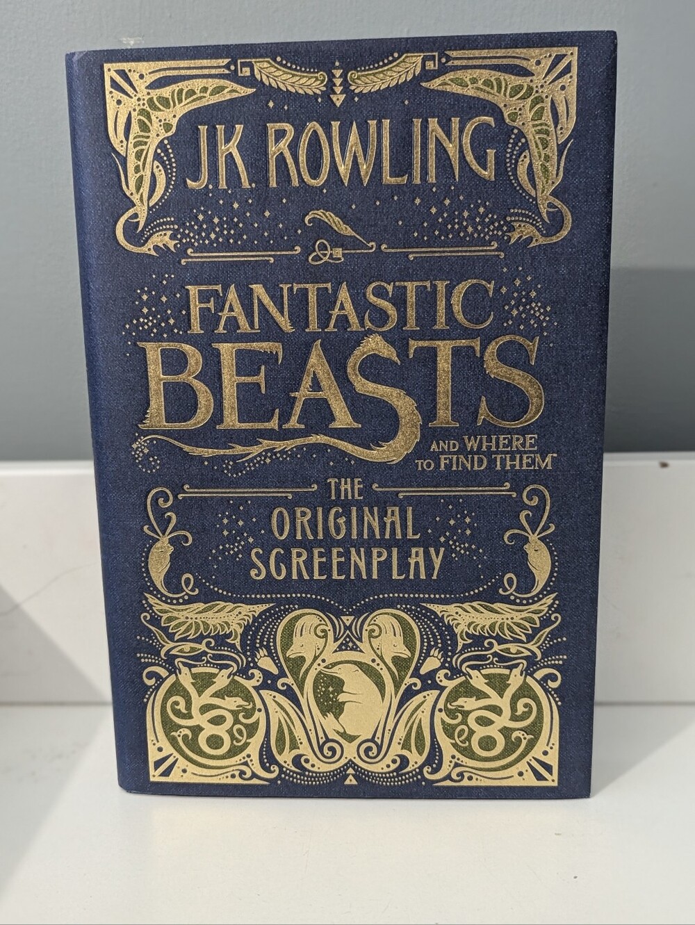 J.K.‎ Rowling Fantastic Beasts The Original Screenplay Hardcover